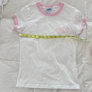 Kids Tee with Pink Accents